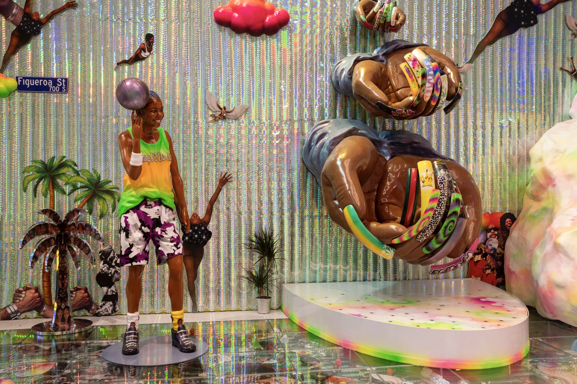 What If I Used Art to Communicate Alternative Messaging?': Artist Lauren  Halsey on Changing Cities, Minds, and More, image size:2000x1333